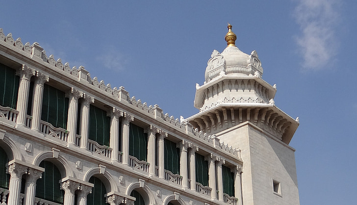 Suvarna vidhana soudha, Belgaum, edifício legislativo, arquitetura, Karnataka, edifício, poder legislativo