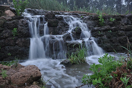 water, flow, flowing, nature, wet, stream, ripple