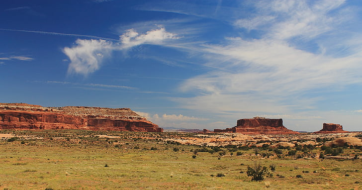 Kanyon toprakları, Utah, ABD, Ulusal, Park, oluşumu, uçurum