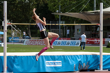 olahraga, atletik, Lompat tinggi, Junior gala mannheim