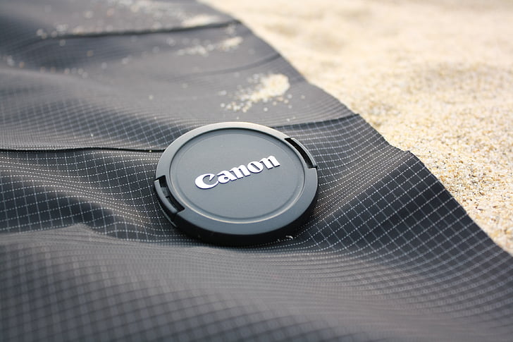 mat, sand, grid, cannon, canon, lens, cover