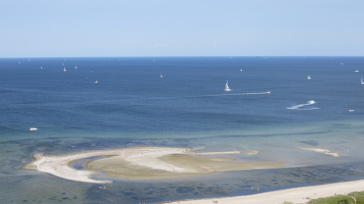 Mar Báltico, mar, férias, água, Costa, praia, norte da Alemanha