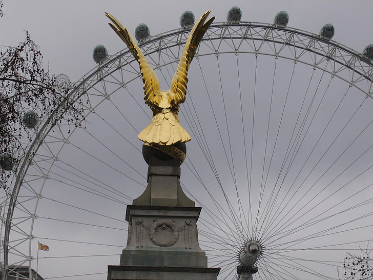 kuva, Lontoo, London Eye-maailmanpyörä, Englanti