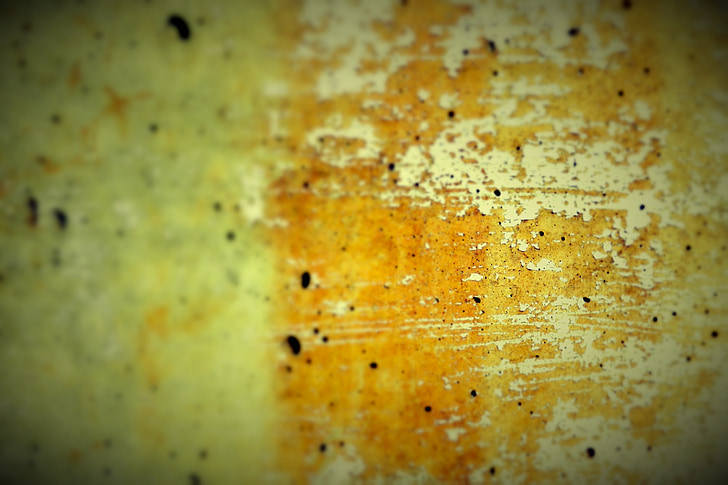tường bằng bê tông, Grunge, màu vàng, bức tường, bị hư hỏng, Sơn, cũ