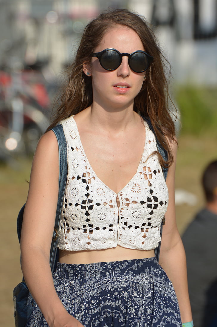 woman, festival outfit, people, clothing, women, outdoors, fashion