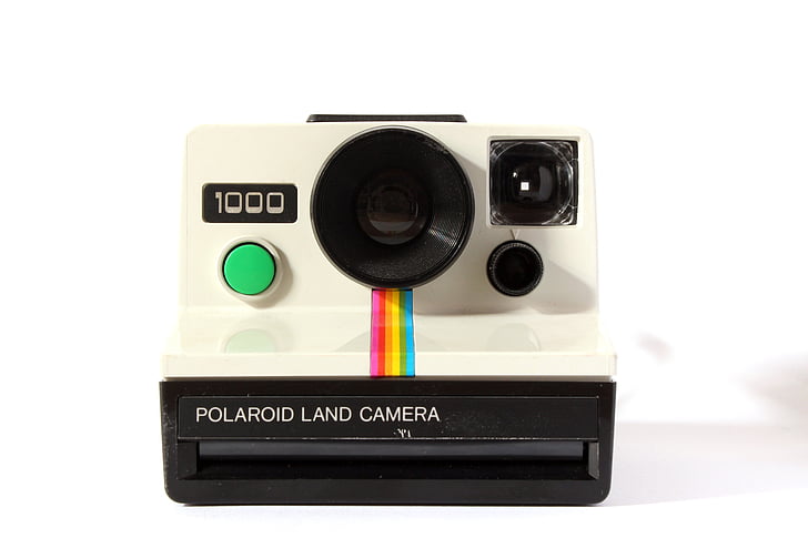 αναλογική, Polaroid, φωτογραφική μηχανή, hipster, στιγμιαία φωτογραφική μηχανή, ρετρό, φωτογραφία