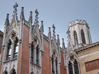 kyrkan, Italien, arkitektur, byggnad, historiska, resor, Europa