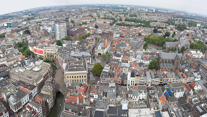 Utrecht, Holland, Campanile, landskab