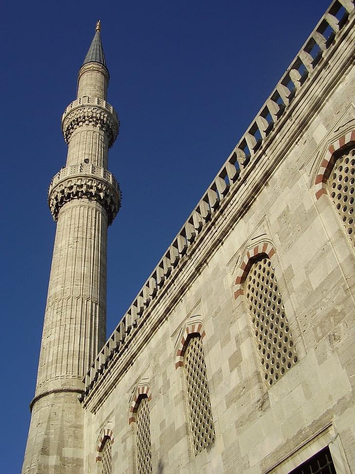 moskeen, Tyrkia, Istanbul, monument, religiøse, åndelige arv, minareten