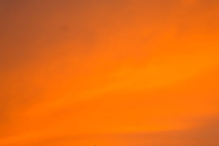 sky, coloring, sunset, evening sky, orange, colored, colorful