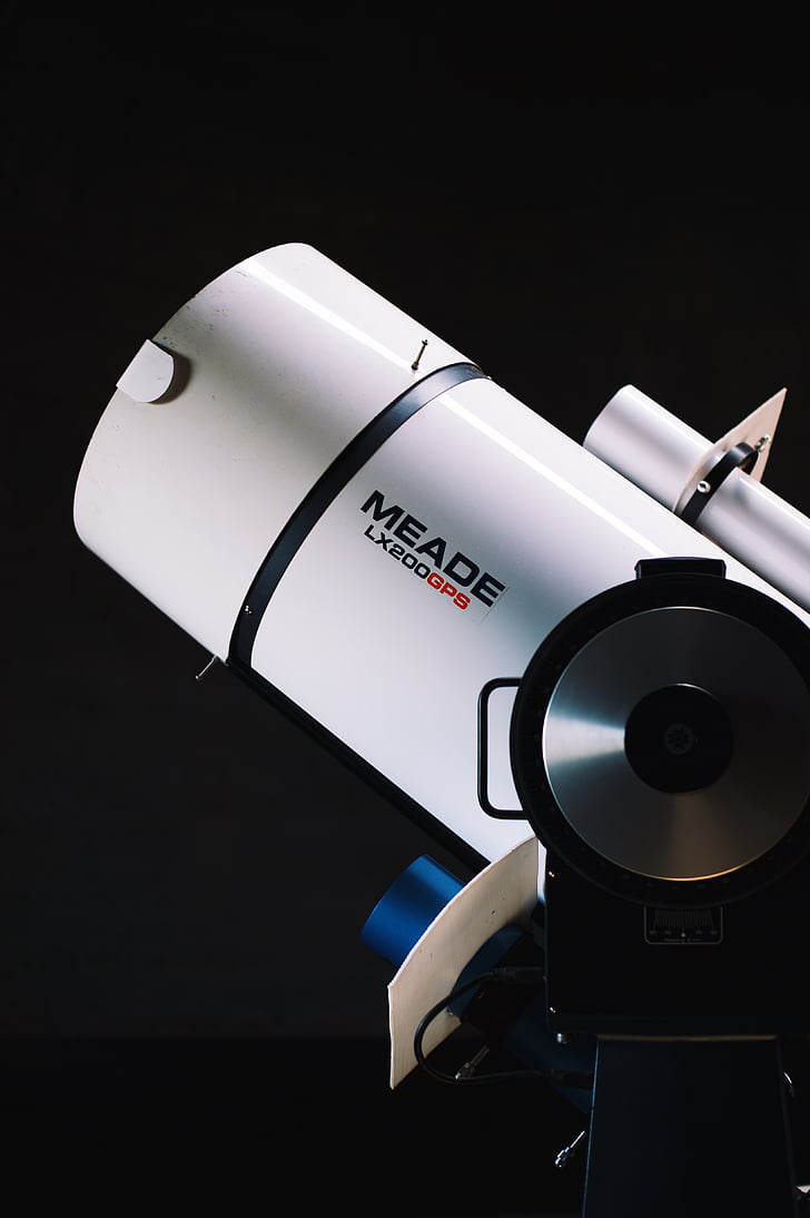 optiska, instrumentet, mikroskopet, teleskopet, övervakning, lins - optiska instrument, teknik