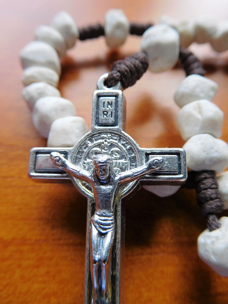 Rosari, Creu, Catòlica, religió, pregària, símbol, crucifix