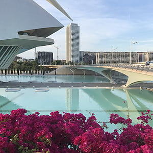építészet, Calatrava, Valencia, Spanyolország