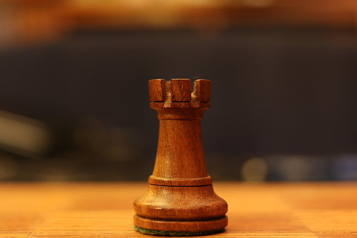 chess, rook, thinking, game, board, leisure