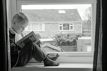 learning, development, looking, people, child, reading, book