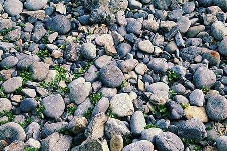 batu, kerikil, Mont-dol, Geoje, tekstur, lantai, Tanah