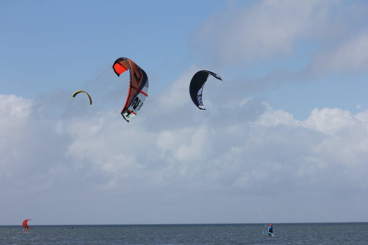 Kitesurfen, Kite, Wind