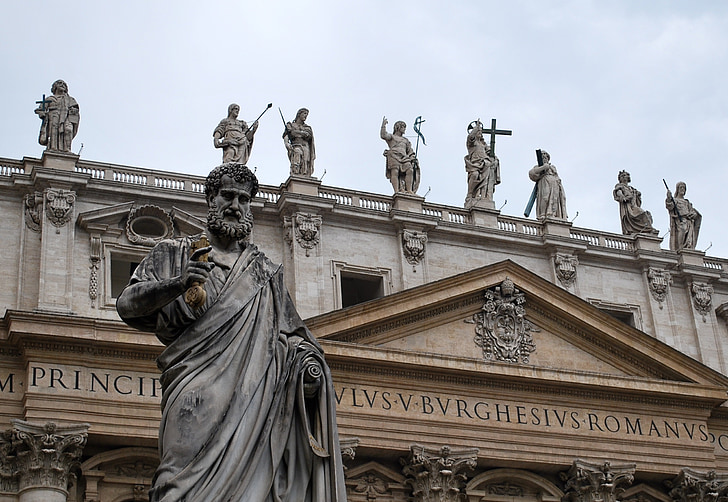Róma, székesegyház, katolikus, Olaszország, bazilika, templom, olasz