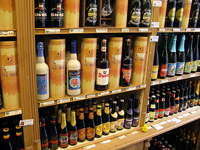 öl, dryck, Belgien, alkohol