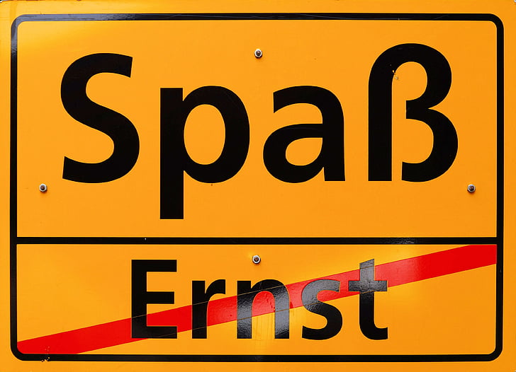 escudo, Nota, sinal de estrada, diversão, Ernst