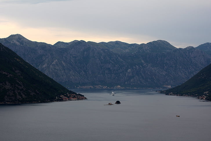 ø, lille, vand, Steder af interesse, ferie, Montenegro, turisme
