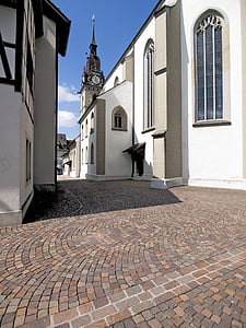 Zofingen, Schweiz, City kirken, koret side