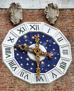 Clock, waktu, Menara, pointer, jam, waktu, menit