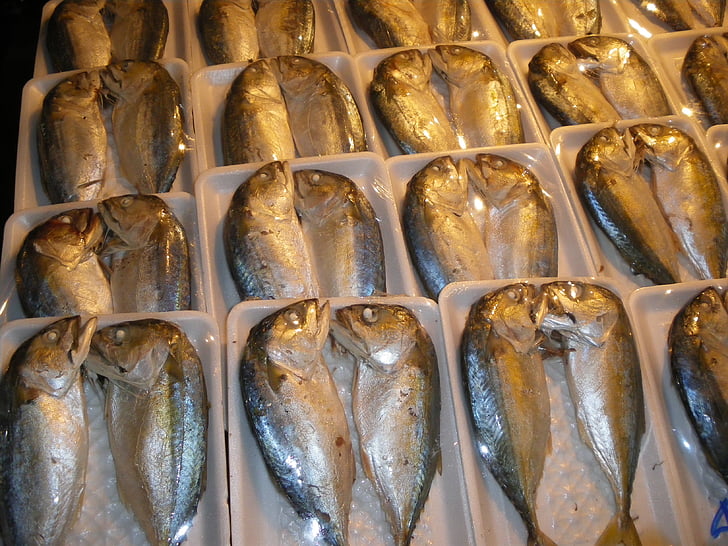 риба, пазар, Тайланд