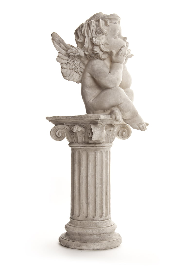 înger, Figurina, sculptura, Biel, dragoste, Valentine's day, Sarbatori