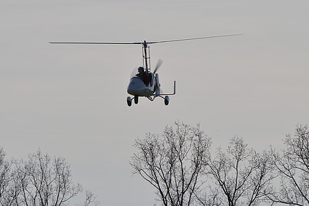 medikopter, アプローチ, ヘリコプター, 空, 飛ぶ, 着陸, 航空機