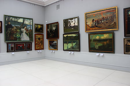 museum, gambar, lukisan, Galeri foto, seni, lukisan komersial, warna