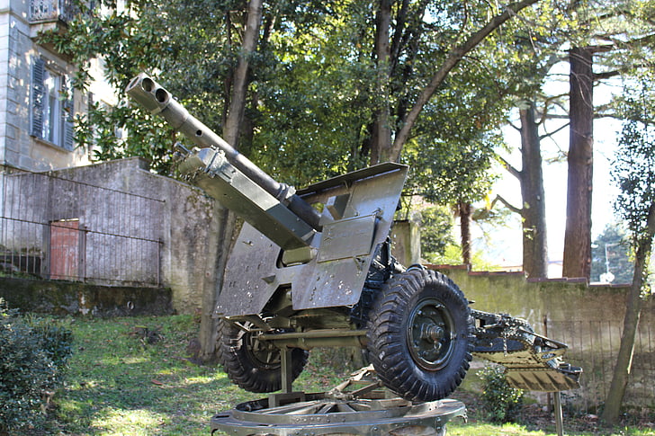 weapon, weapons, conflict, cannon, the second world war, war, armaments