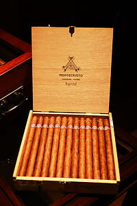 Fajčenie, Cigary, tabak, Montecristo, ba na, Kuba