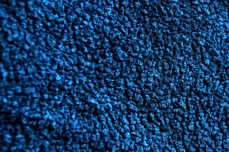 tessuto, chiudere, macro, blu, grossolana, tessile, superficie