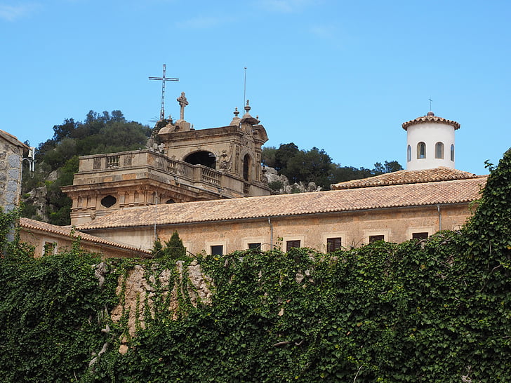Santuari de lluc, klášter, Mallorca, Santuario de santa maria de lluc, Santuari, Santa maria, Lluc