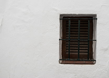 вікно, Стіна, Ґрати, фасад, Архітектура, стіні камінь, закриття