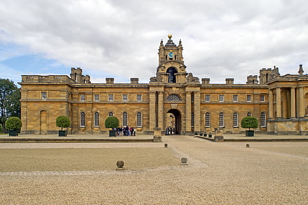 Blenheim palace, grad, svetovne dediščine, Woodstock, Oxfordshire, Anglija, Jamie spencer-churchill