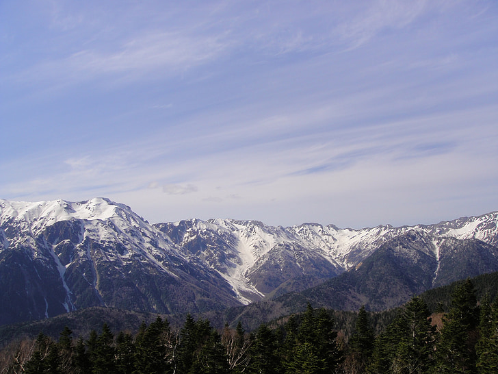 Tateyama kurobe, nördlichen kontinentalen, Japan im Seoul british Columbia mountains, Berg, Natur, Schnee, Landschaften
