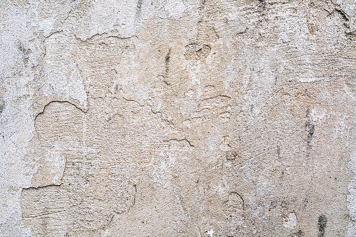 texture, wall, white, plaster, structure, cracks, background