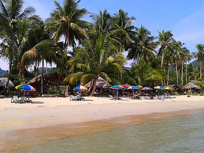 на остров koh kood, Тайланд, плаж, море, ваканция, Туризъм, лято