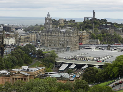Scotland, cảnh quan, lâu đài, Edinburgh