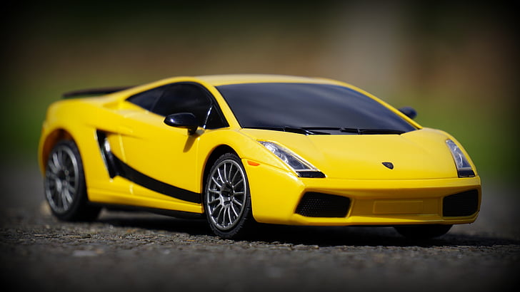 auto, rychlý, Lamborghini, model, cesta, rychlost, sportovní auto