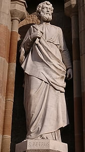 apòstol, Pere, estàtua, l'església, religió, Sant, arquitectura