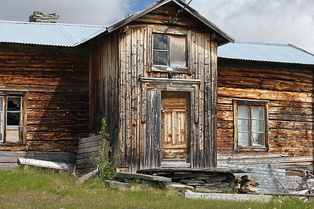home, dilapidated, sweden, old building, historically, building, old and modern