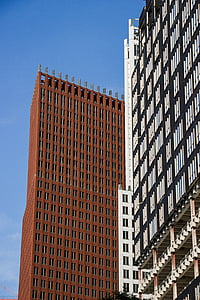 Den Haag, gebouwen, stad, Nederland