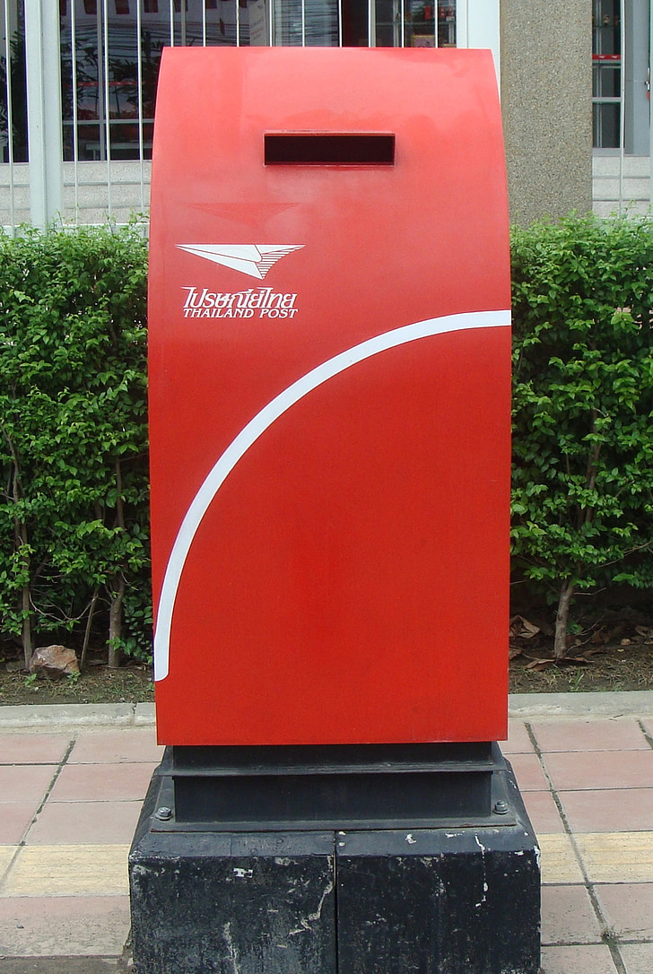 letter box, mail box, mailbox, postal, red, send, correspondence