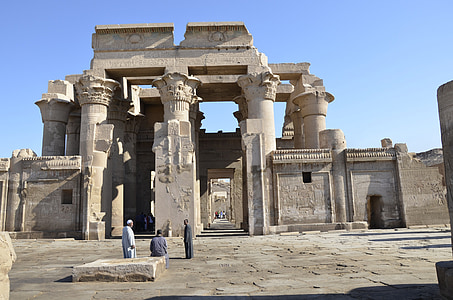 egyiptomi templom, Egyiptom, utazás