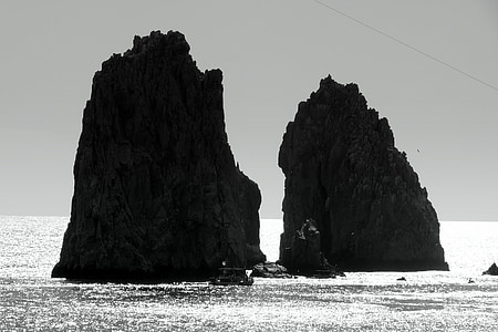 Cabo san lucas, Mexique, océan, eau, roches, mer, Rock