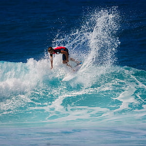 surfer, waves, surfing, action, activity, ocean, surf