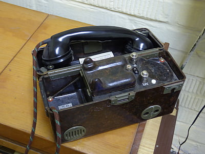 telefonas, pusė būstinė, telefono, signalizacija, karo, karinės, pastogės